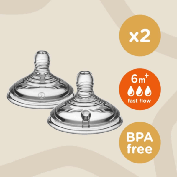 Tommee Tippee Closer To Nature Bottle Teat | The Nest Attachment Parenting Hub