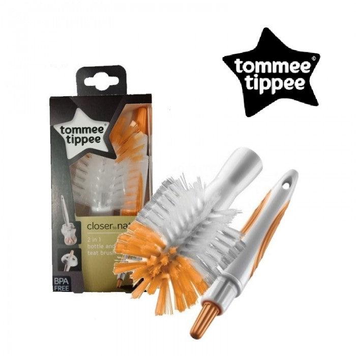 Tommee Tippee Closer To Nature Bottle & Teat Brush | The Nest Attachment Parenting Hub