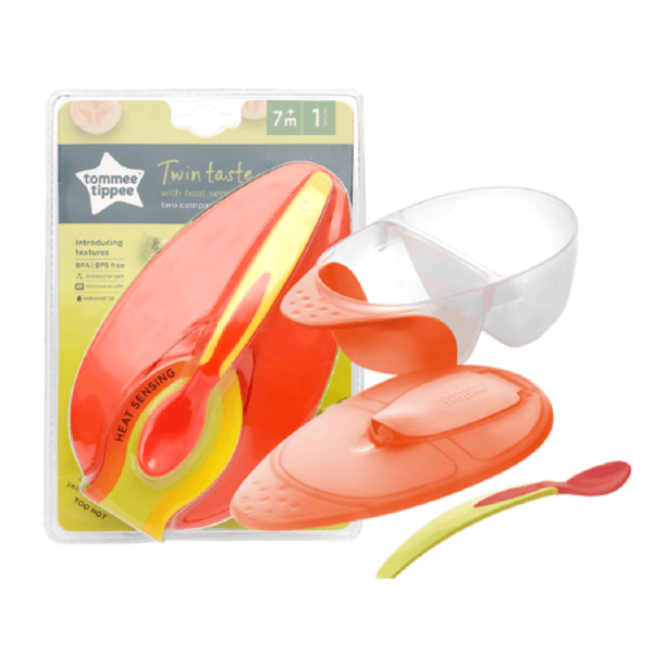 Tommee Tippee Twin Taste Set 7m+ | The Nest Attachment Parenting Hub