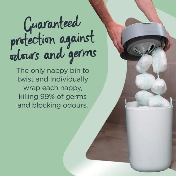 Tommee Tippee Twist & Click Nappy Disposal Bin Refills – 3 pack | The Nest Attachment Parenting Hub