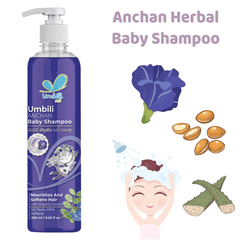 Umbili Anchan Herbal Baby Shampoo 250ml 0m+ | The Nest Attachment Parenting Hub