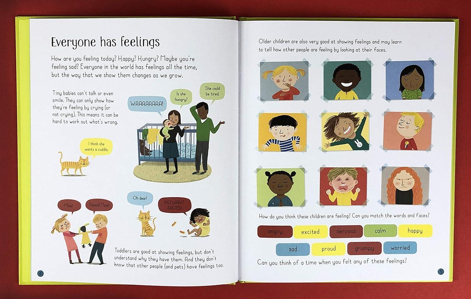 Usborne All About Feelings | The Nest Attachment Parenting Hub