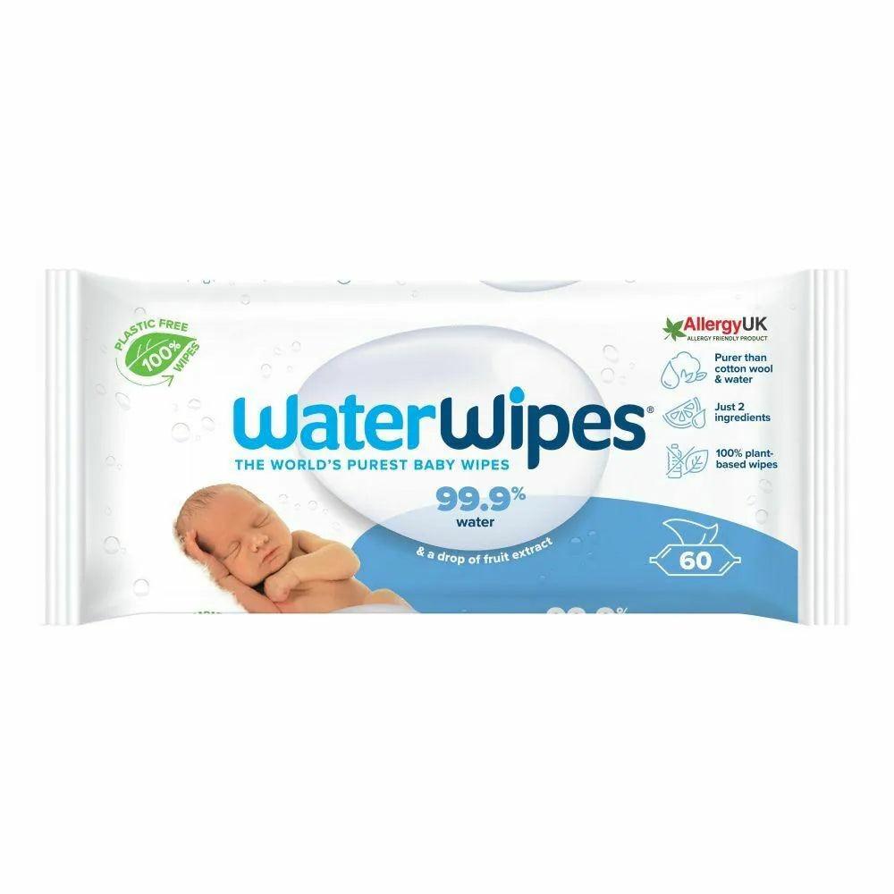 WaterWipes Biodegradable 60 Sheets | The Nest Attachment Parenting Hub