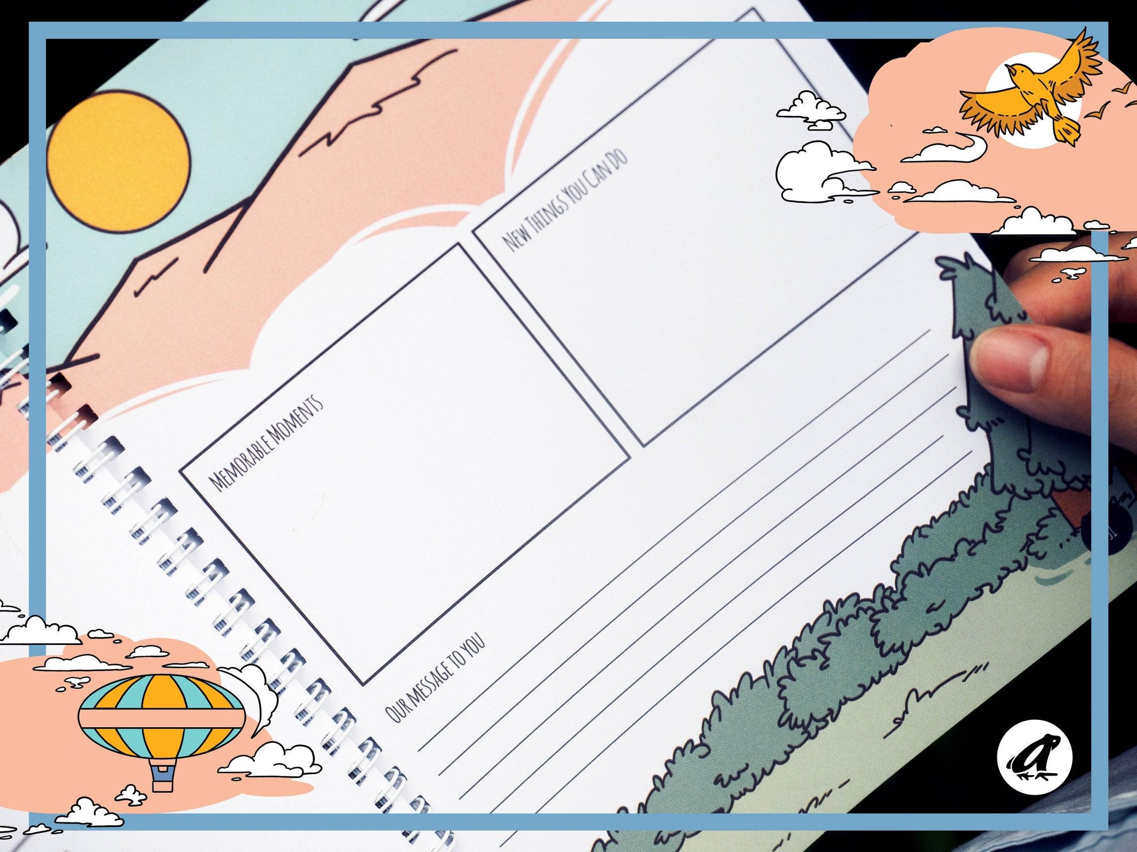 Agukaka The Great Adventure: Your First Five Years Baby Journal | The Nest Attachment Parenting Hub