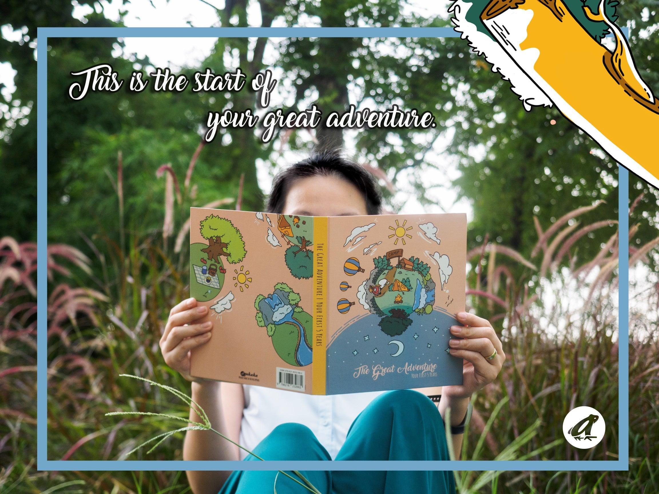 Agukaka The Great Adventure: Your First Five Years Baby Journal | The Nest Attachment Parenting Hub