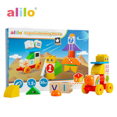 Alilo Magnetic Building Blocks - Stack & Count | The Nest Attachment Parenting Hub