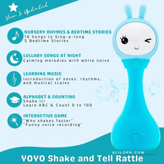 Alilo Yoyo Shake and Tell Rattle | The Nest Attachment Parenting Hub