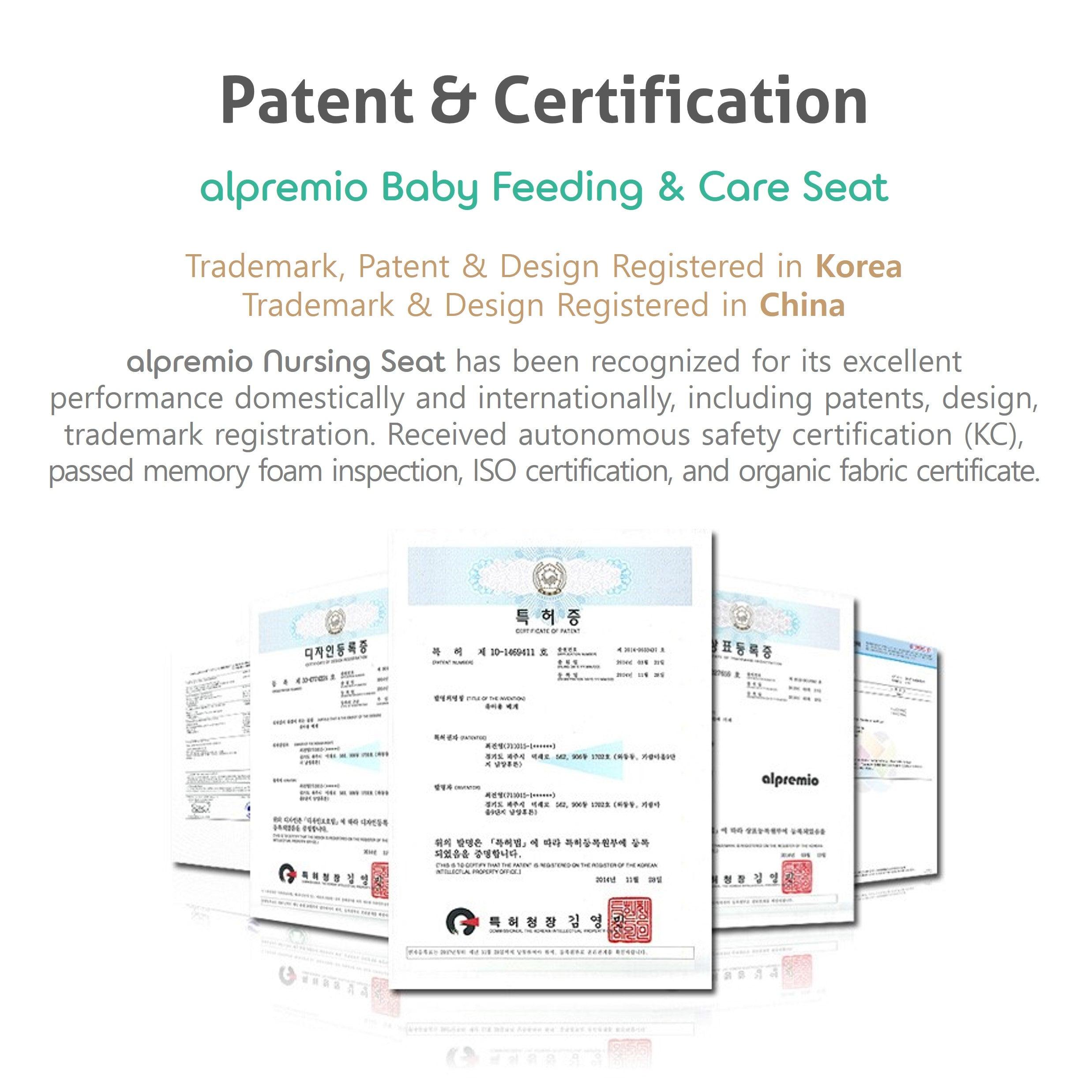 Alpremio Feeding & Care Seat - Full Organic (0-6m+) | The Nest Attachment Parenting Hub