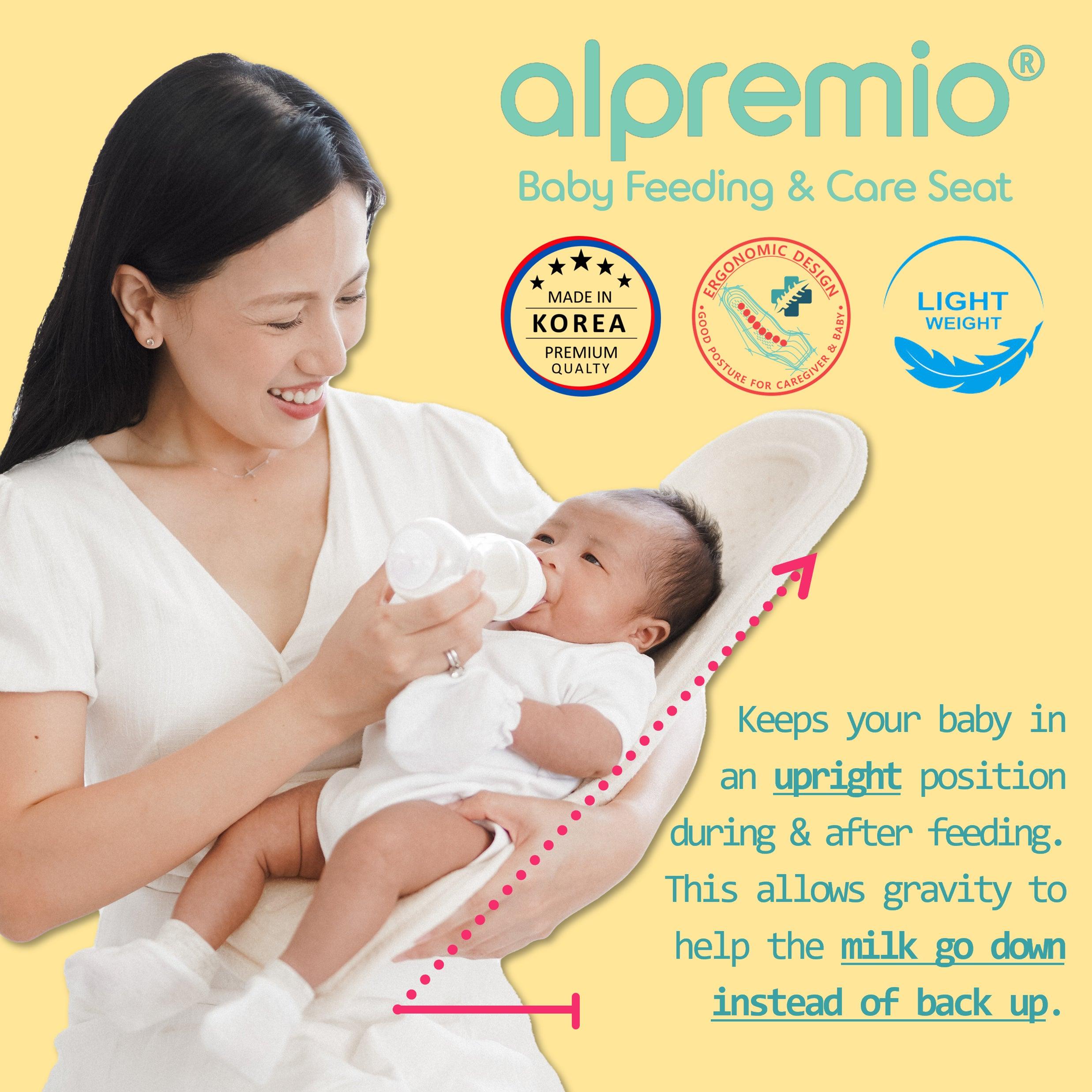Alpremio Feeding & Care Seat - Mesh Organic (0-6m+) | The Nest Attachment Parenting Hub