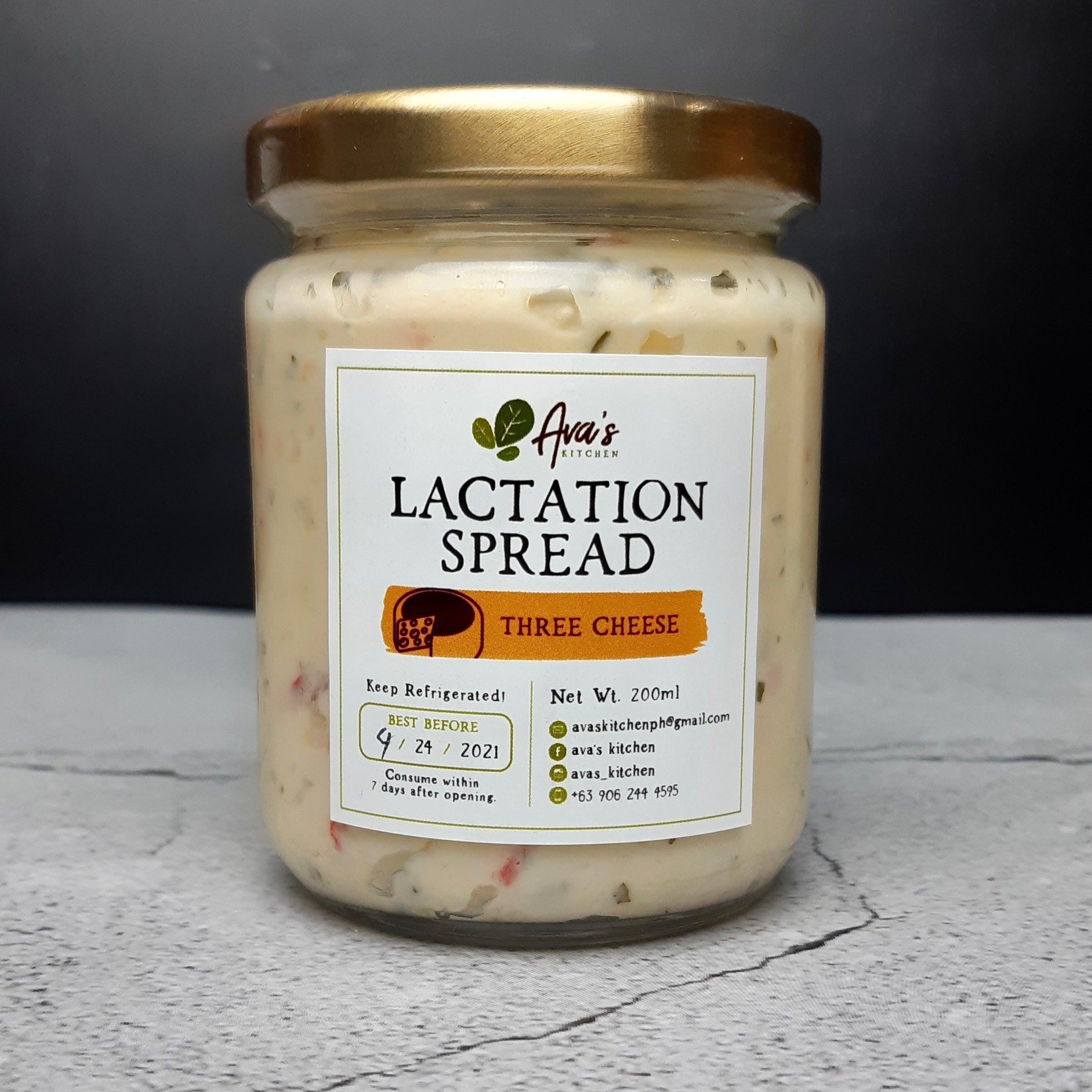 Ava's Kitchen Three Cheese Lactation Spread 200ml | The Nest Attachment Parenting Hub