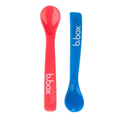 B.box Flexible Silicon Spoons (2 pack) | The Nest Attachment Parenting Hub