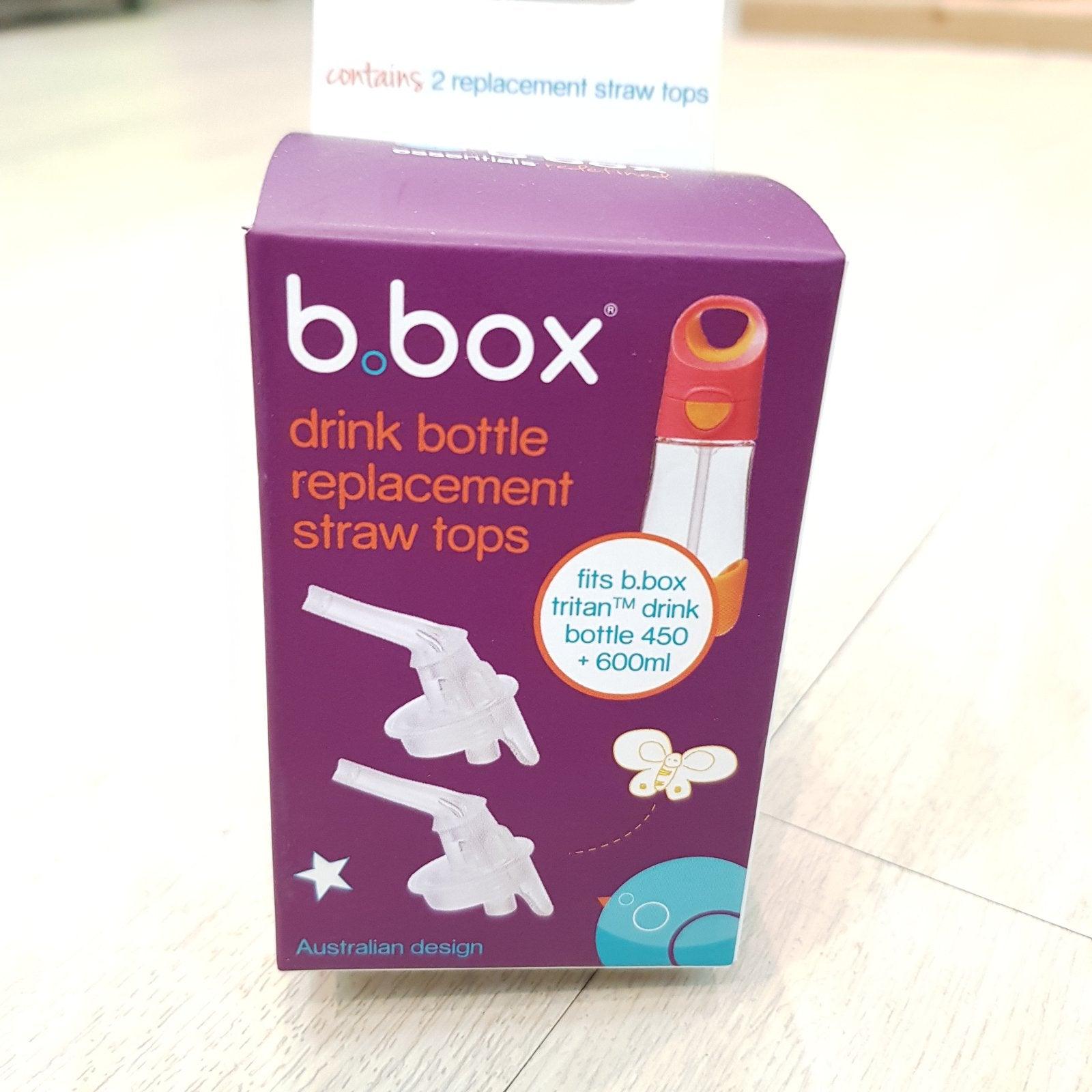 b.box Replacement Straws For Tritan Drink Bottle 450ml / 15oz | The Nest Attachment Parenting Hub