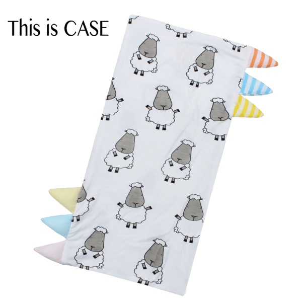 Baa Baa Sheepz Bed Time Buddy Pillow Case - Jumbo Size | The Nest Attachment Parenting Hub