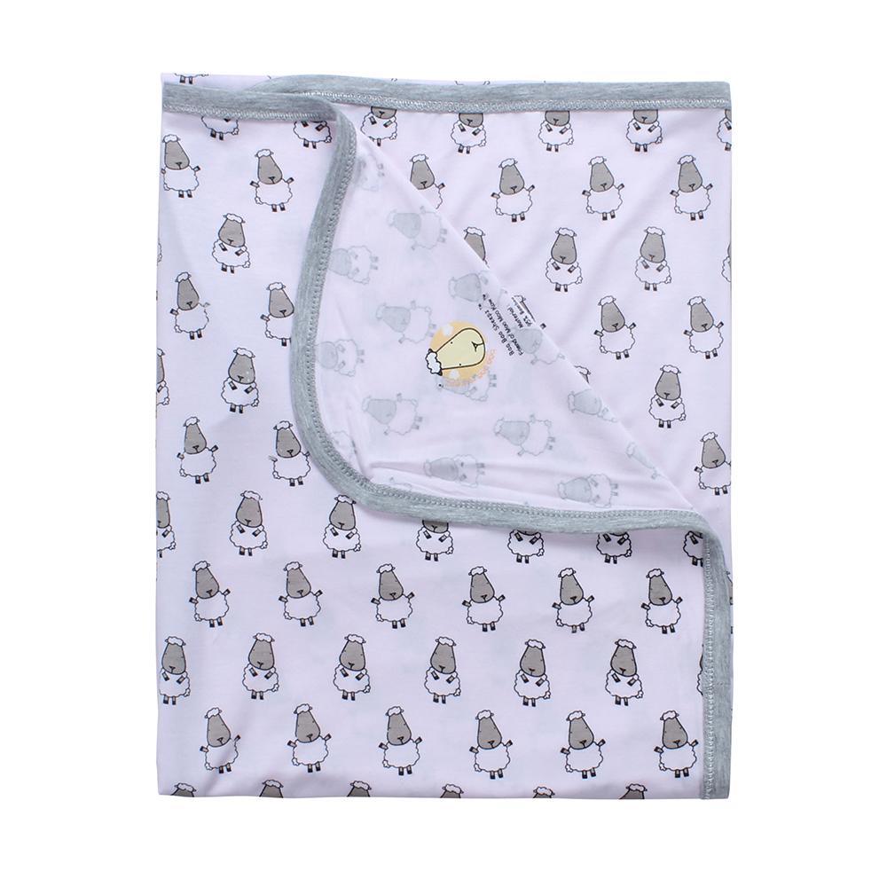 Baa Baa Sheepz Single Layer Baby Blanket | The Nest Attachment Parenting Hub