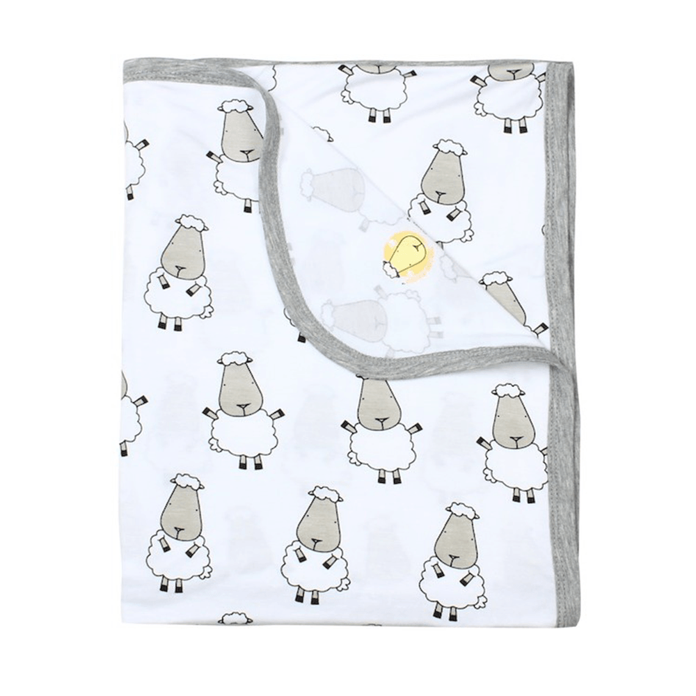 Baa Baa Sheepz Single Layer Baby Blanket | The Nest Attachment Parenting Hub