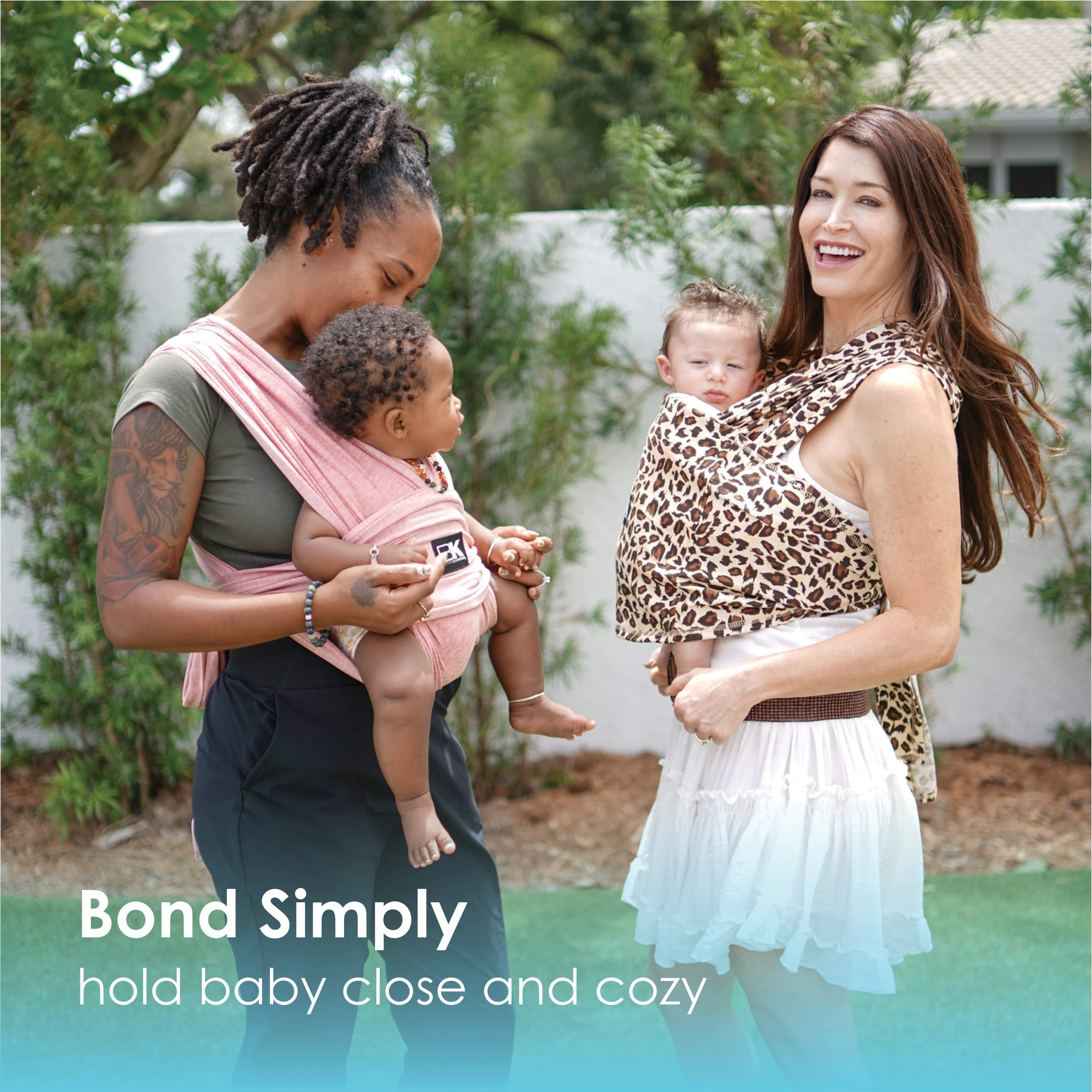 Baby K'tan Active Yoga - Heather Coral | The Nest Attachment Parenting Hub