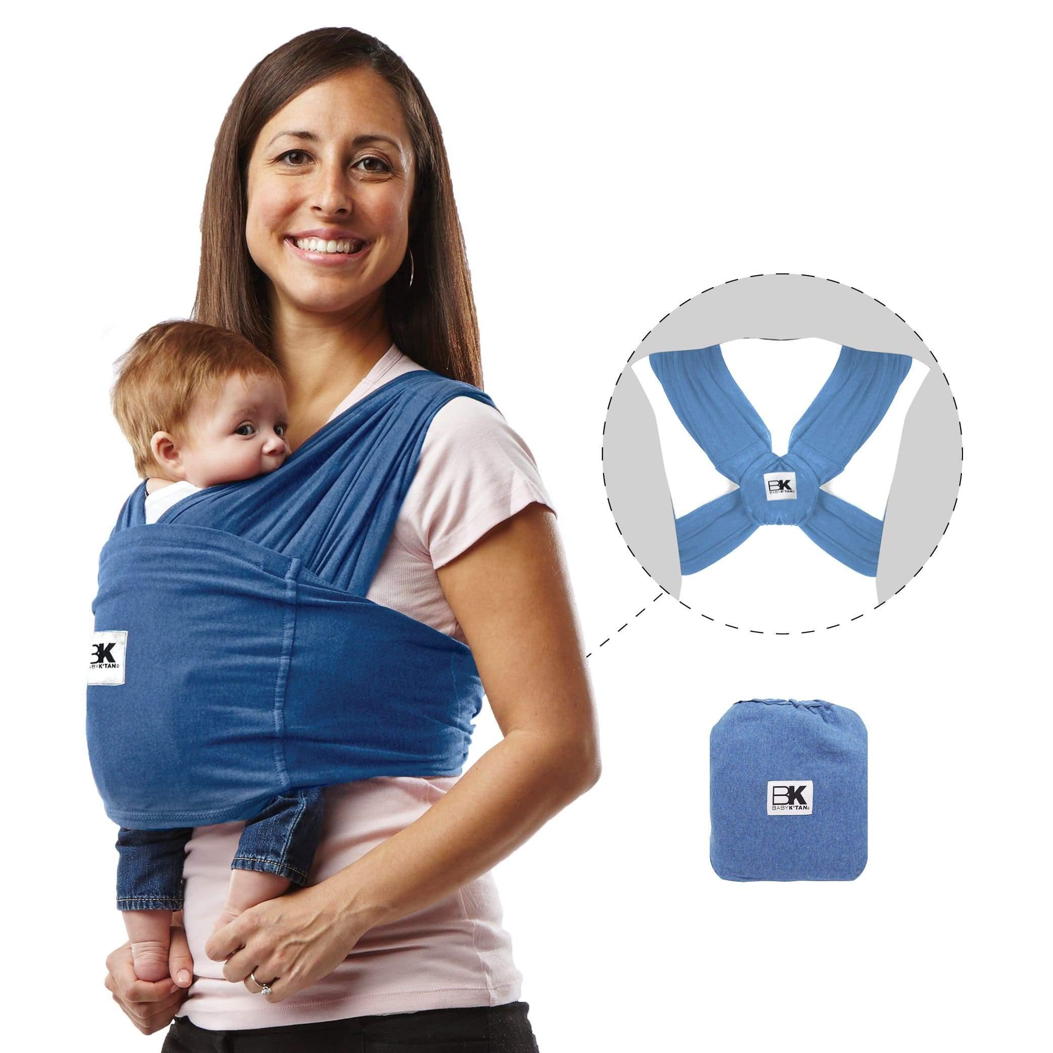 Baby K'tan Cotton - Denim | The Nest Attachment Parenting Hub