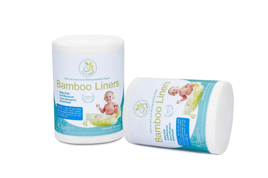 Baby Leaf Bamboo Liners | The Nest Attachment Parenting Hub