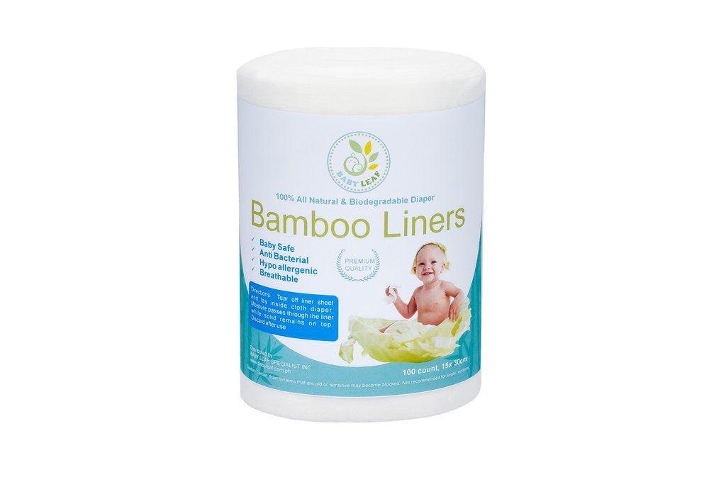 Baby Leaf Bamboo Liners | The Nest Attachment Parenting Hub
