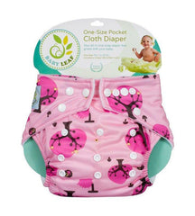 Baby Leaf Cherry Blossom One-Size Cloth Diapers | The Nest Attachment Parenting Hub