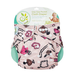 Baby Leaf Chic Lady One-Size Cloth Diapers' | The Nest Attachment Parenting Hub