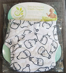 Baby Leaf Got Milk? One-Size Cloth Diapers | The Nest Attachment Parenting Hub