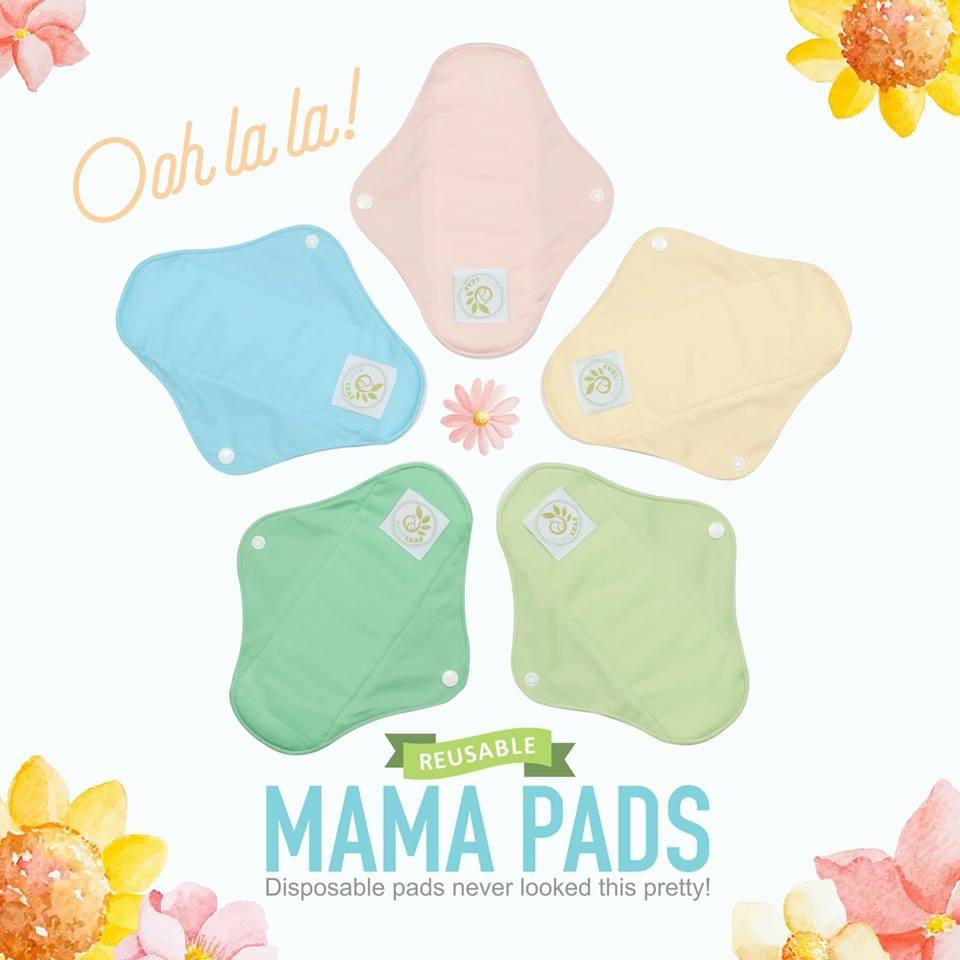 Baby Leaf Reusable Washable Mamapads | The Nest Attachment Parenting Hub