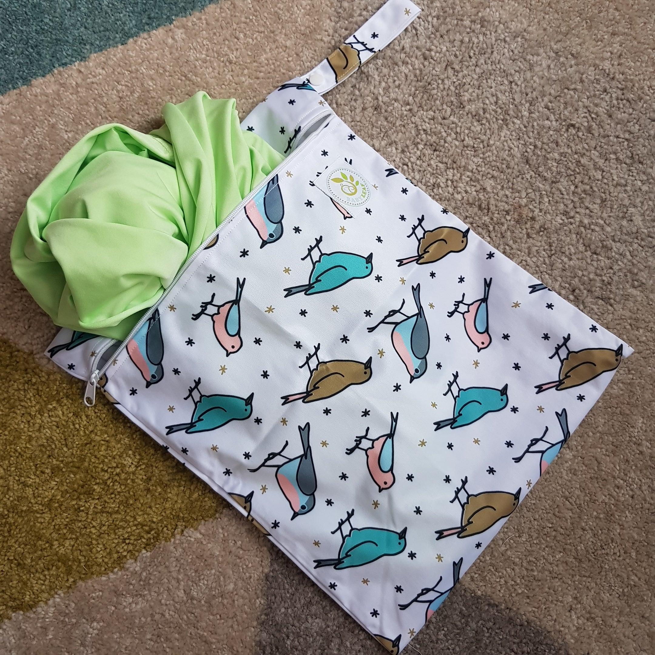 Baby Leaf Wet Bag | The Nest Attachment Parenting Hub