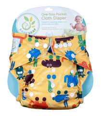 Baby Leaf Zoorific Friends One-Size Cloth Diapers | The Nest Attachment Parenting Hub