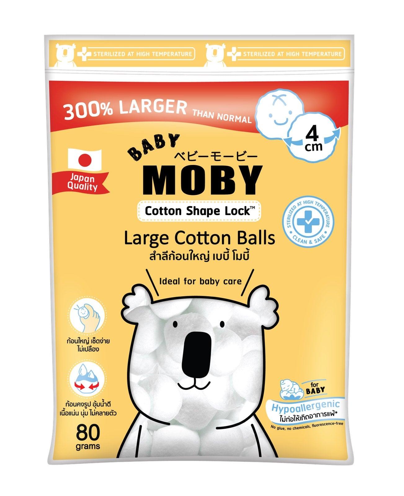 Baby Moby Cotton Balls | The Nest Attachment Parenting Hub