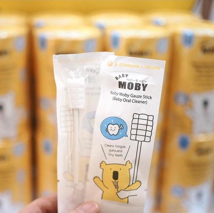 Baby Moby Gauze Stick Baby Oral Cleaner | The Nest Attachment Parenting Hub
