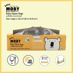 Baby Moby Large Zipper Bag | The Nest Attachment Parenting Hub