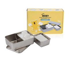 Baby Moby Stainless Cotton Container | The Nest Attachment Parenting Hub