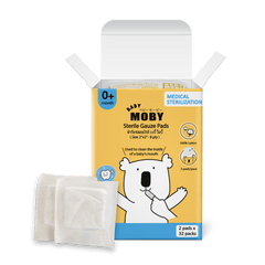 Baby Moby Sterile Gauze Pads | The Nest Attachment Parenting Hub