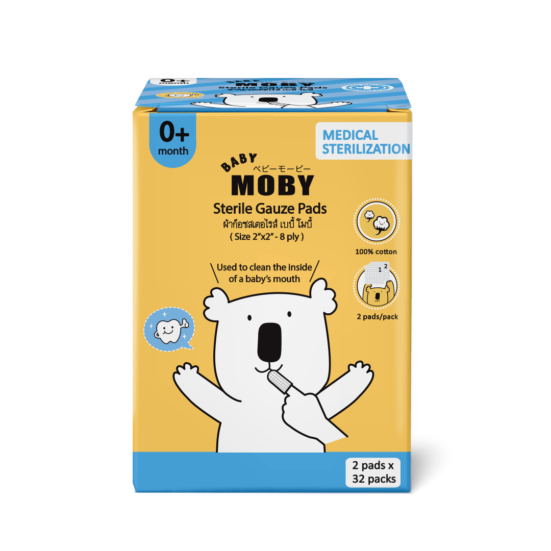 Baby Moby Sterile Gauze Pads | The Nest Attachment Parenting Hub