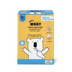 Baby Moby Sterile Gauze Pads | The Nest Attachment Parenting Hub