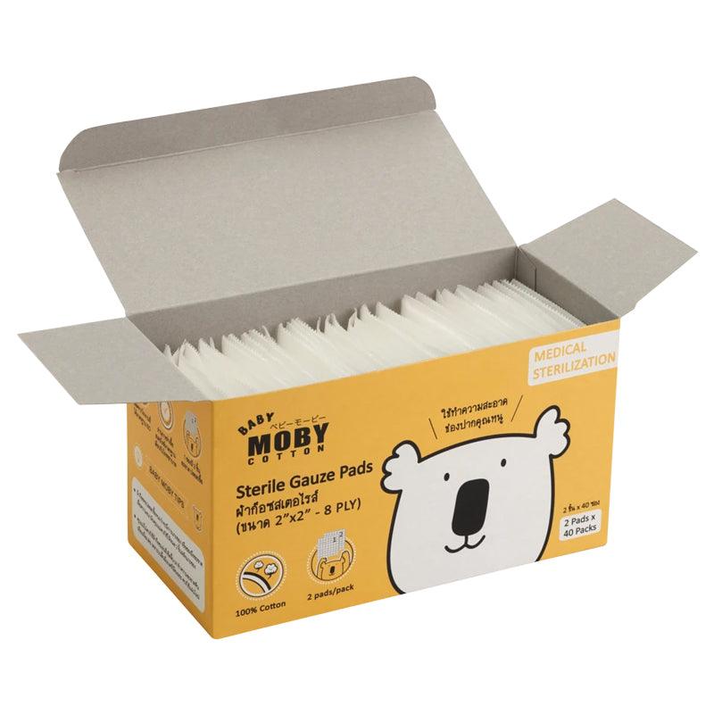 Baby Moby Sterile Gauze Pads | The Nest Attachment Parenting Hub
