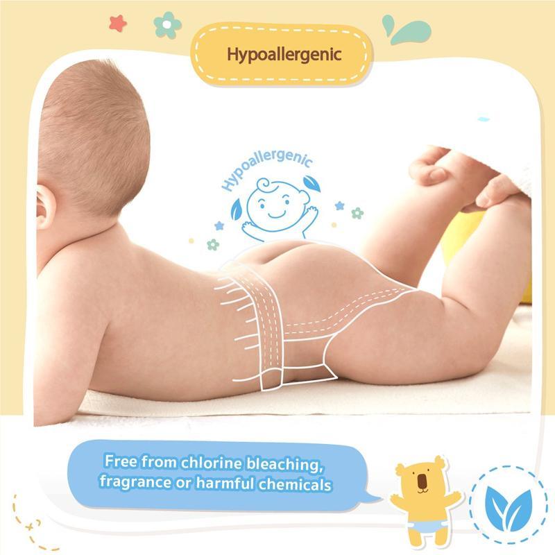 Baby Moby Tape Diapers - New Born (0-5kgs) | The Nest Attachment Parenting Hub