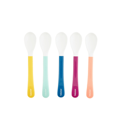Babymoov 2nd Age Silicone Spoon 8m+ (Set of 5) | The Nest Attachment Parenting Hub