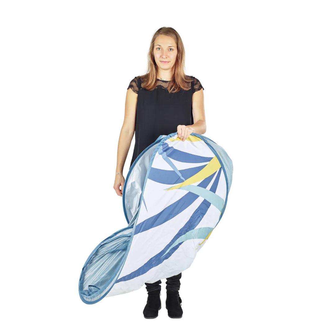 Babymoov Anti-UV Tent 50+ UPF Protection Blue Waves | The Nest Attachment Parenting Hub