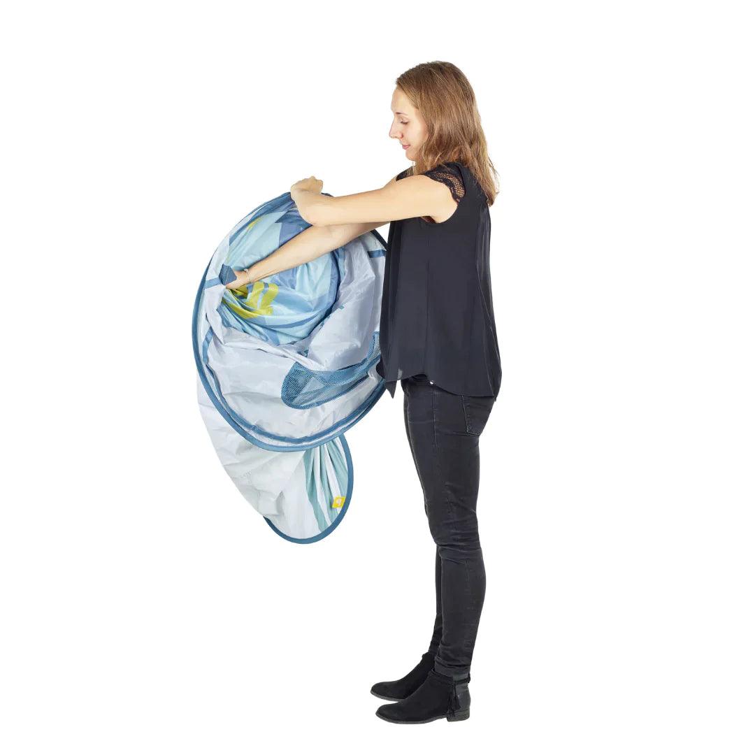 Babymoov Anti-UV Tent 50+ UPF Protection Mariniere | The Nest Attachment Parenting Hub