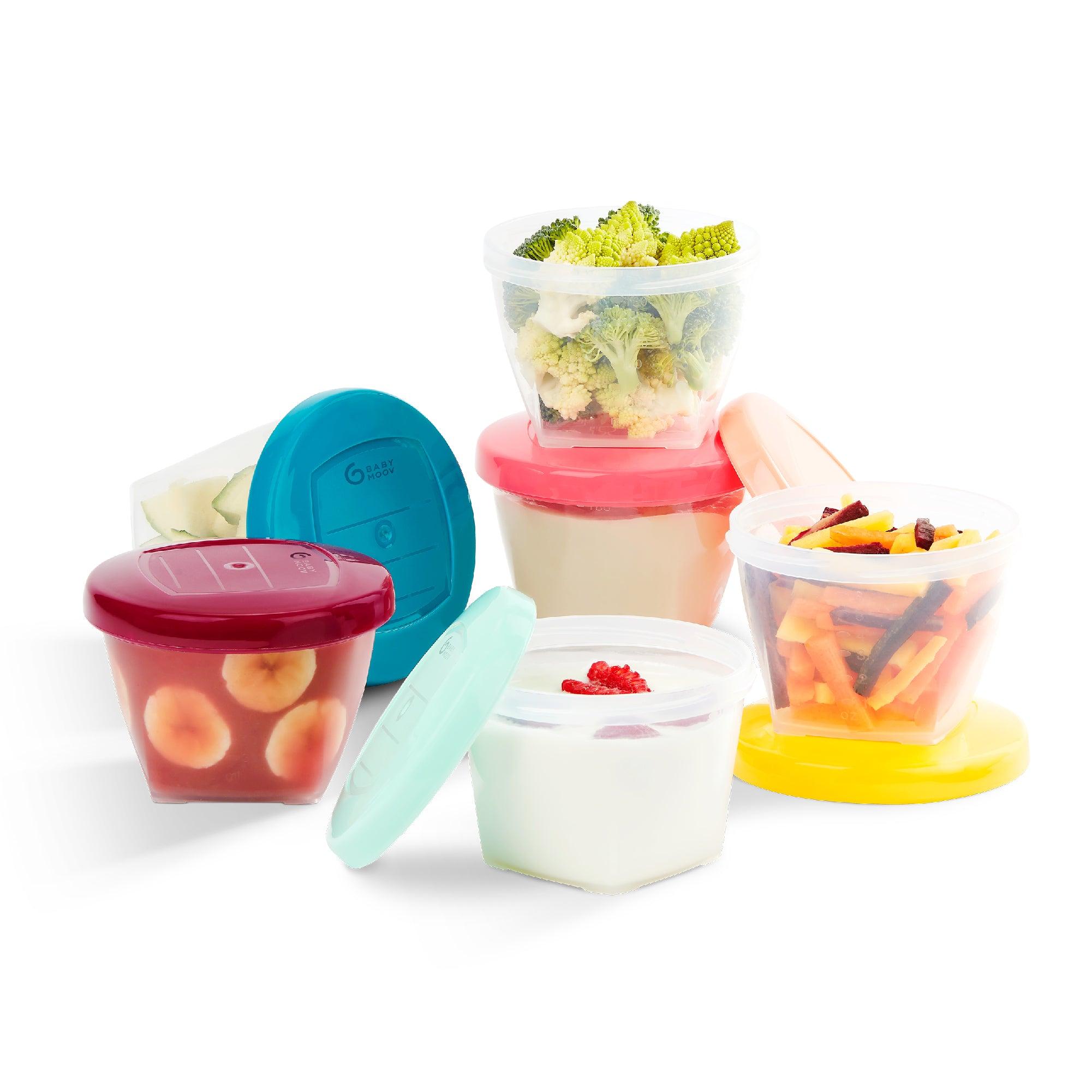 Babymoov Babybols Baby Food Storage 6x180ml | The Nest Attachment Parenting Hub