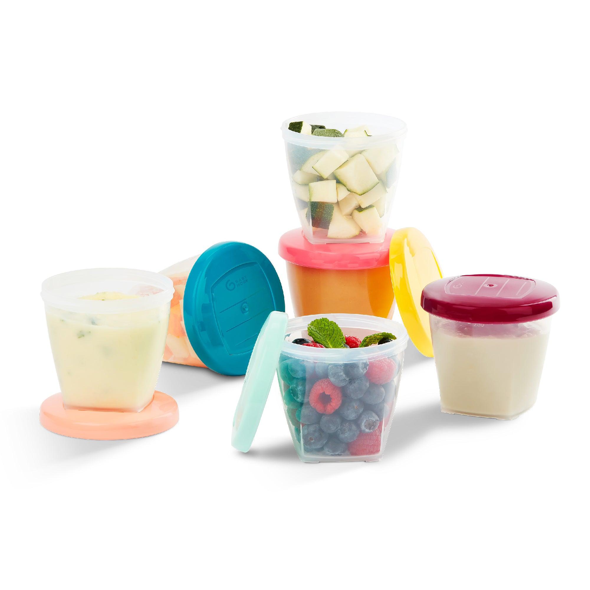 Babymoov Babybols Baby Food Storage 6x250ml | The Nest Attachment Parenting Hub