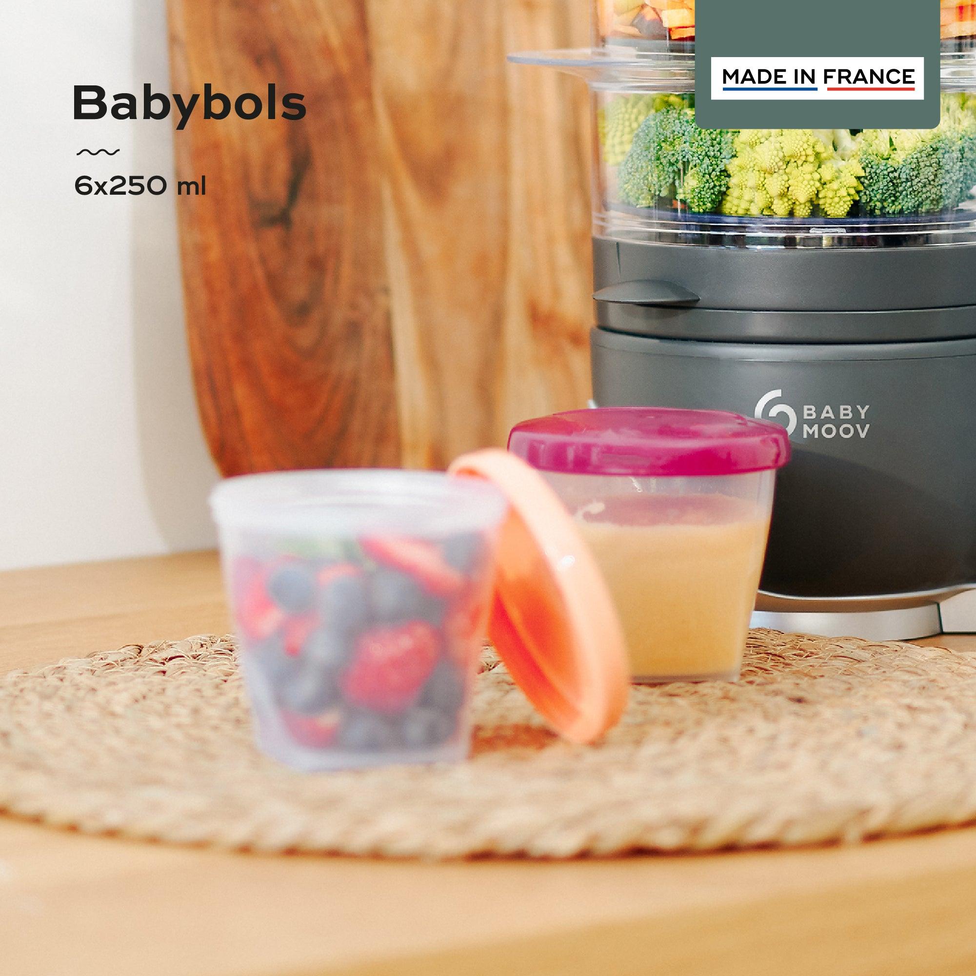 Babymoov Babybols Baby Food Storage 6x250ml | The Nest Attachment Parenting Hub