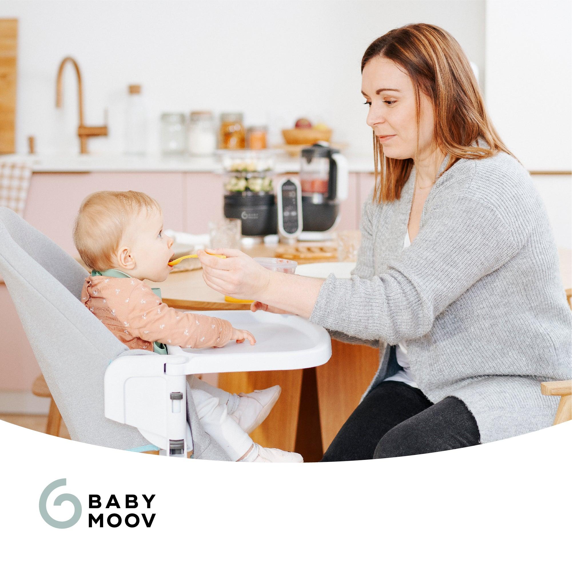 Babymoov Babybowls Glass Storage Containers Multiset of 8 | The Nest Attachment Parenting Hub