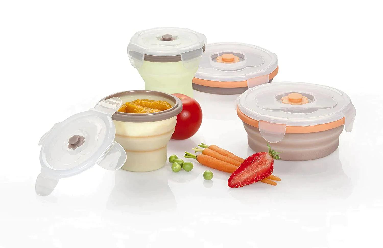 Babymoov Silicone Containers Set | The Nest Attachment Parenting Hub