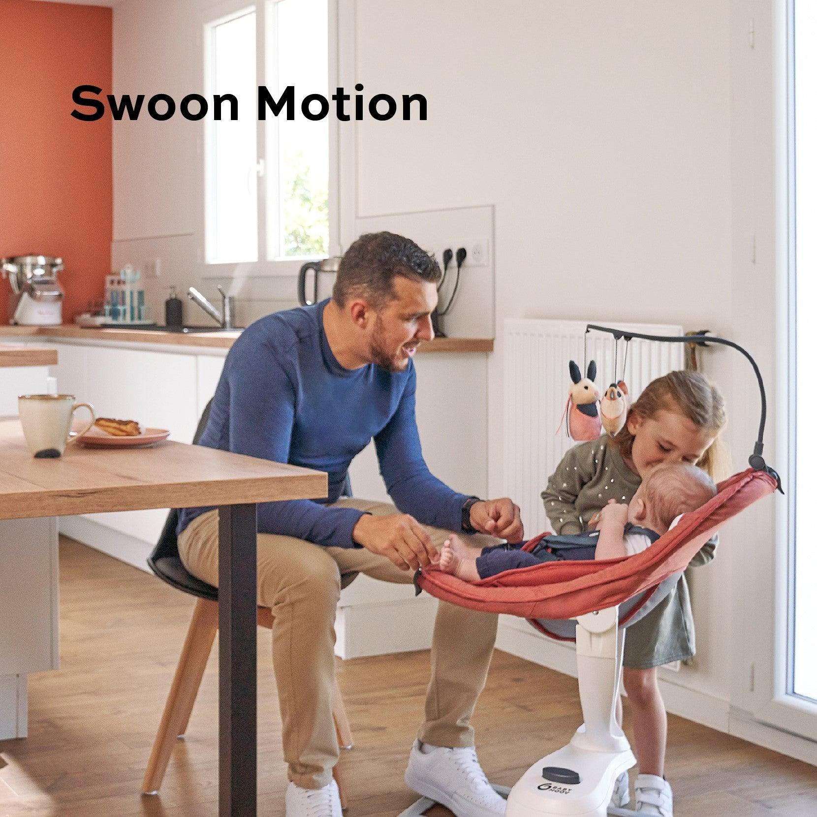 Babymoov Swoon Motion Electric 360° Baby Swing | The Nest Attachment Parenting Hub
