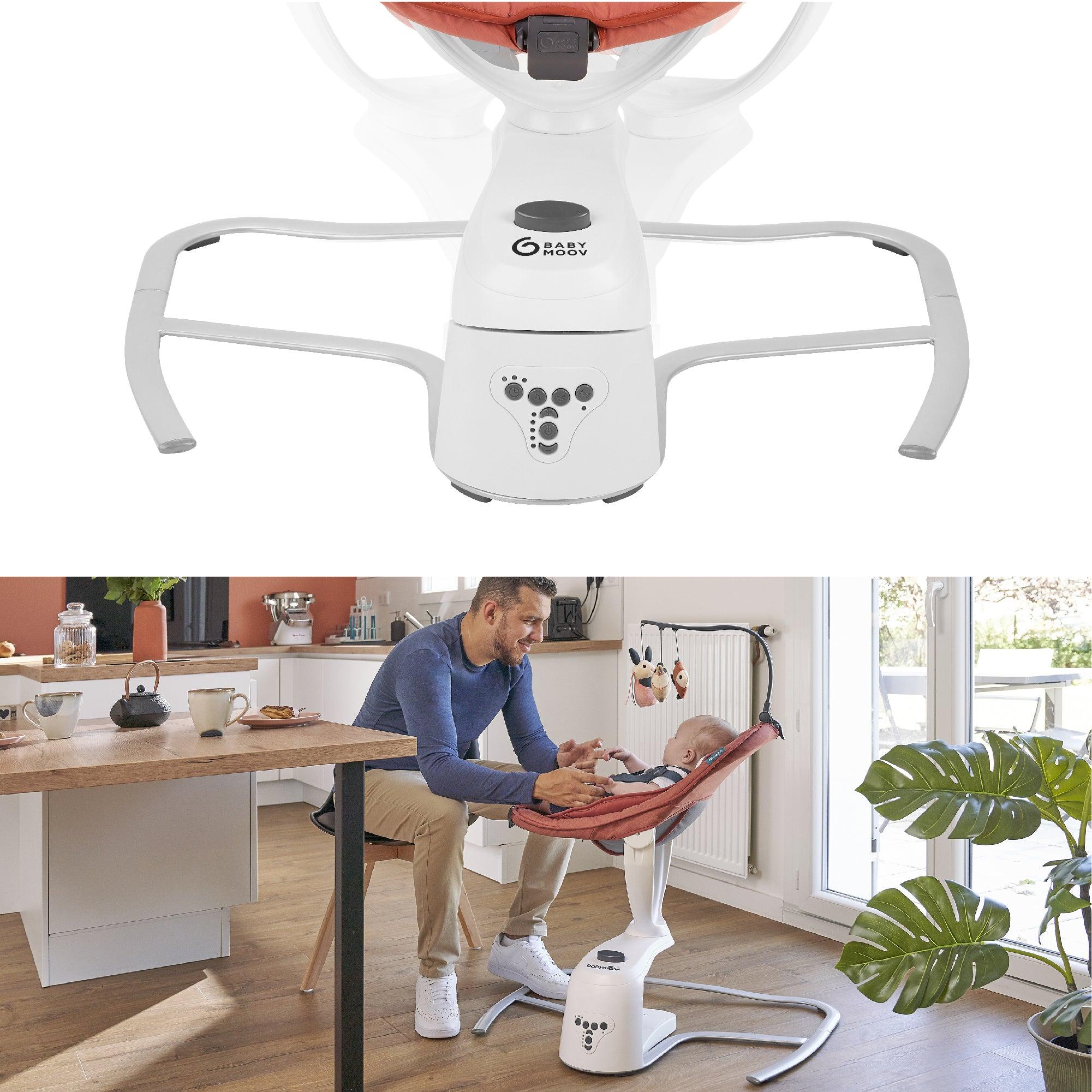 Babymoov Swoon Motion Electric 360° Baby Swing | The Nest Attachment Parenting Hub