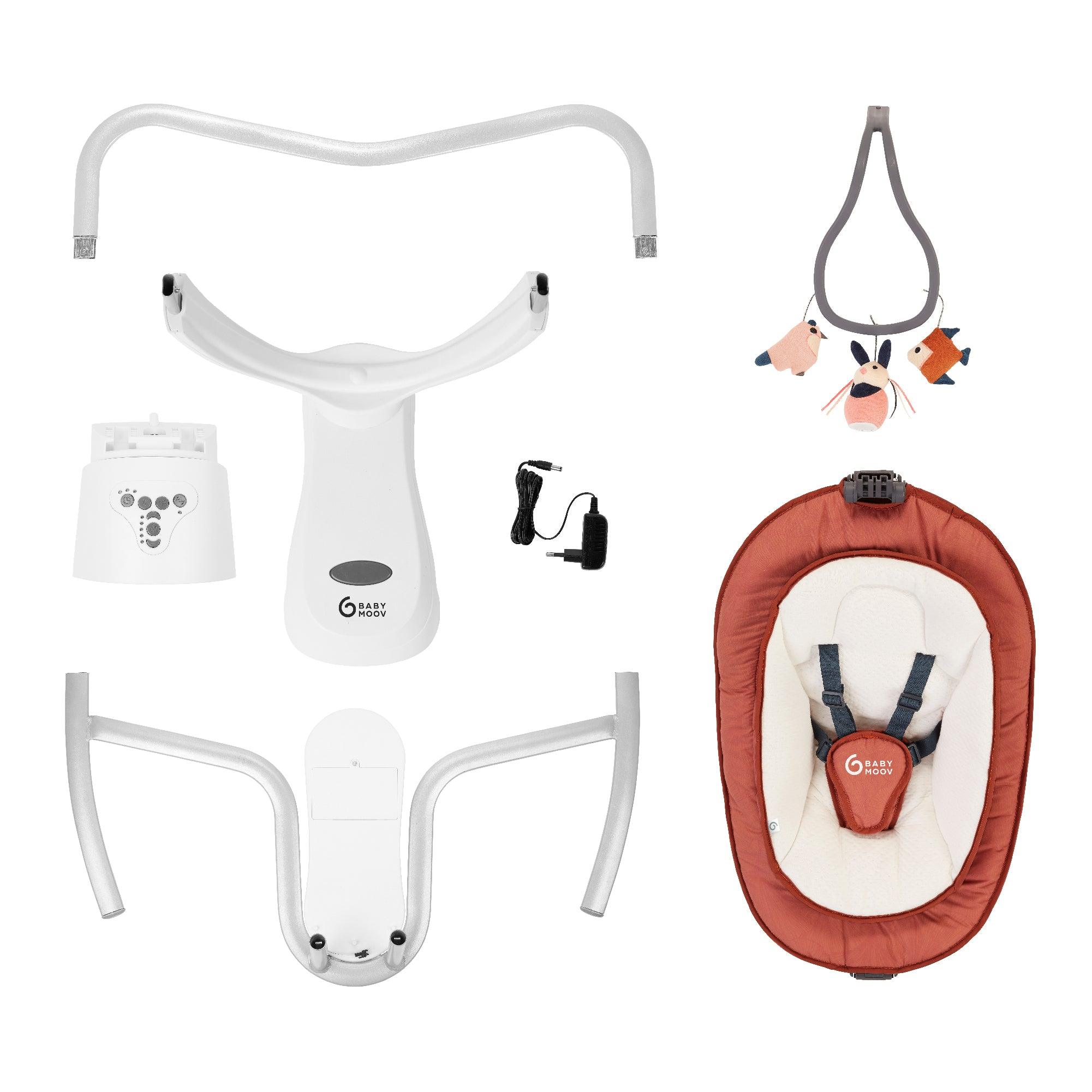 Babymoov Swoon Motion Electric 360° Baby Swing | The Nest Attachment Parenting Hub