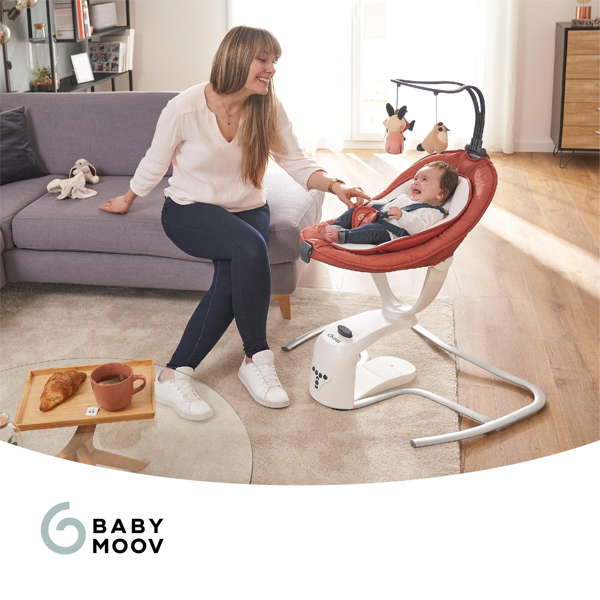 Babymoov Swoon Motion Electric 360° Baby Swing | The Nest Attachment Parenting Hub